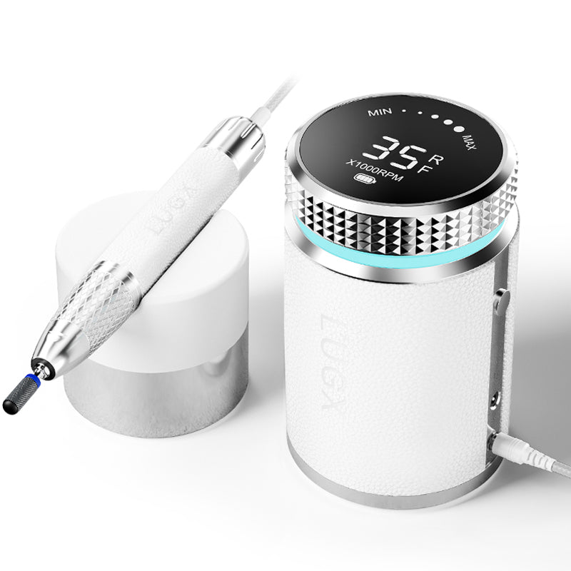 CozyZen Professional Nail Drill for Nail Technicians, Brushless E File Waterproof Handpiece, 15000-Hour Motor Life, Ultra-Low Vibration, Precision Speed Control for Salon Professionals