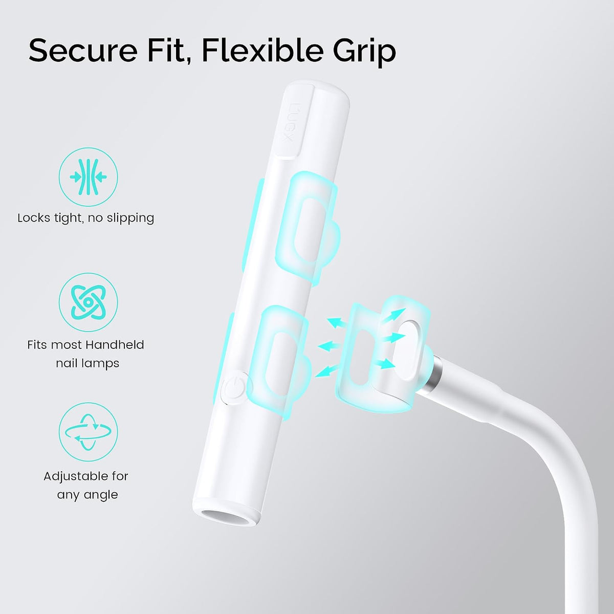 CozyZen Handheld UV Nail Lamp for Gel Nails, Magnetic Charging 30-Min Fast Charge, Up to 2 Hours Use, Soft Focus Lens, 30s Timer, Precise Pen Design for Gel Tips and Nail Art